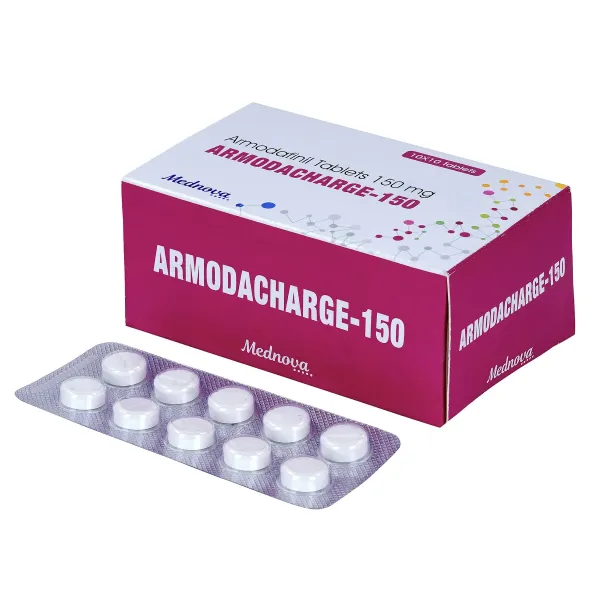 Ноотроп Армодафинил  Armodacharge 150 мг (блистер) 10 таблеток