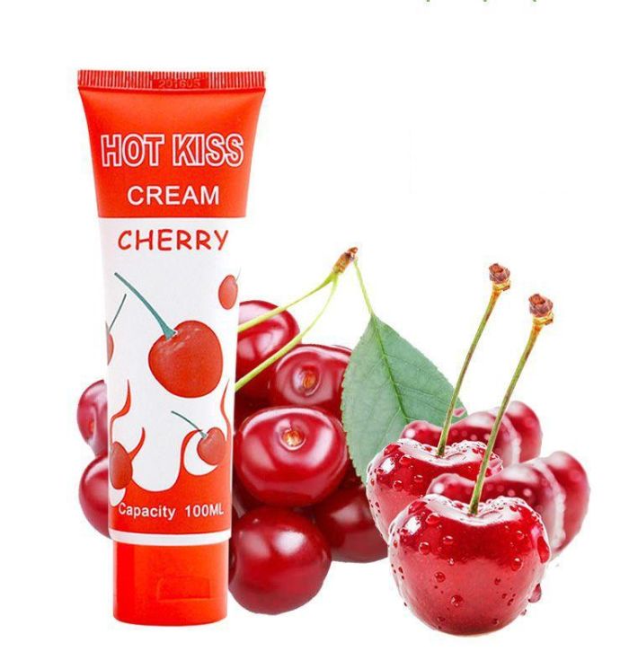 Лубрикант Hot Kiss Cherry зі смаком вишні