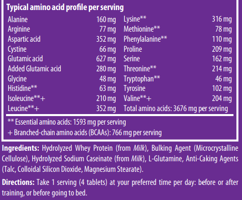 Scitec Nutrition Amino 5600 1000 tabl