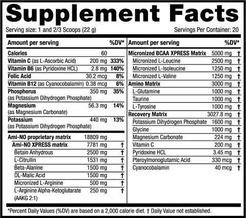 Scitec Nutrition Ami-NO Xpress 440 г