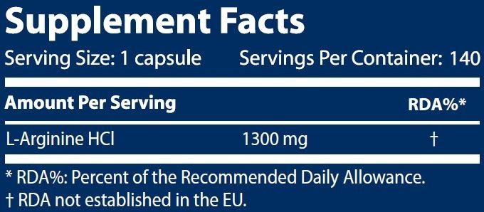 Scitec Nutrition Mega Arginine 90 caps