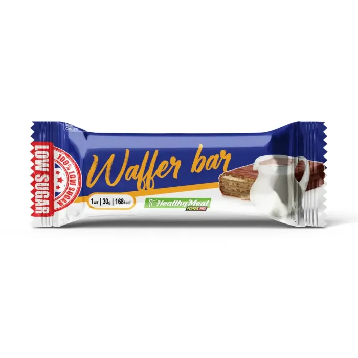 Вафлі в шоколаді Power Pro Waffer Bar вершкові sugar free 20х30g