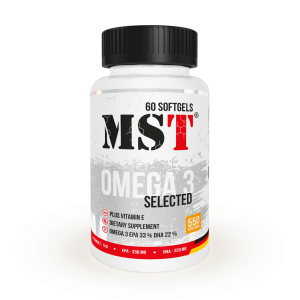 MST omega 3 Selected 55% 60 caps