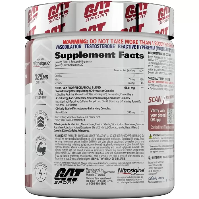 GAT Nitraflex 294 г