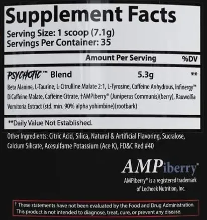 Insane Labz Psychotic Hellboy 250 г