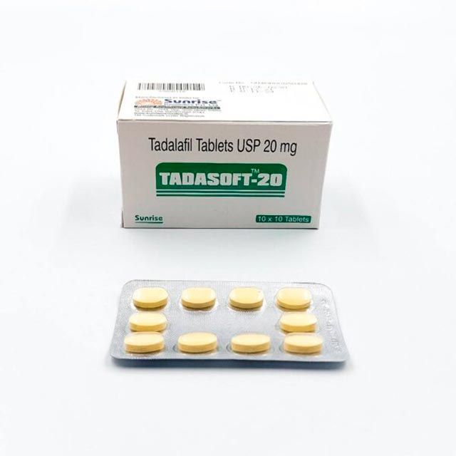 Сіаліс Tadasoft 20 mg (Тадасофт 20)