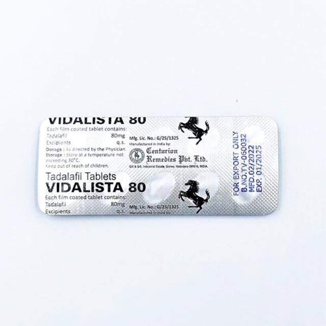Сіаліс Vidalista 80 mg