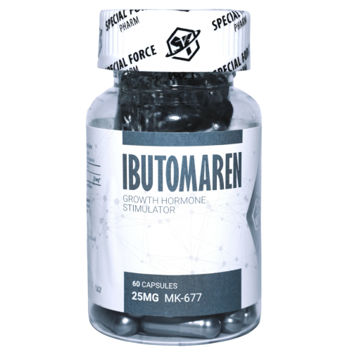 Стимулятор гормона роста ибутаморен САРМ SARMs Special Force Ibutomaren 25 мг 60 капсул