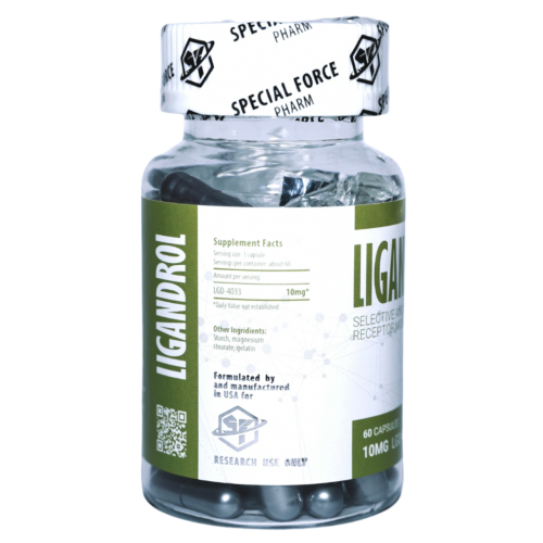 Стимулятор тестостерона лигандрол САРМ SARMs Special Force Ligandrol 10 мг 60 капс