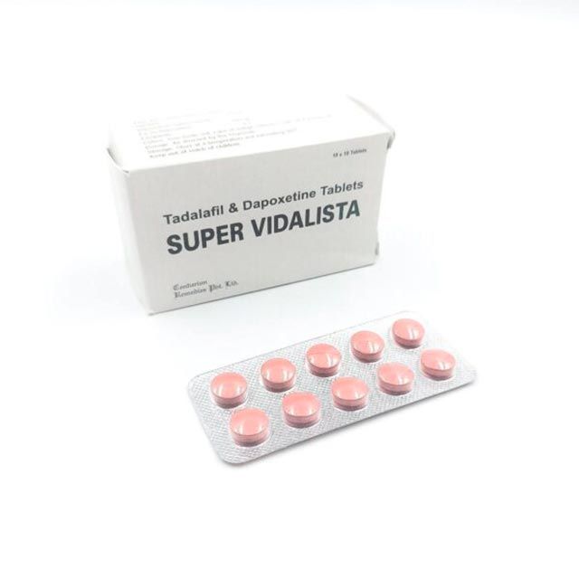 Сіаліс + Дапоксетин Super Vidalista 