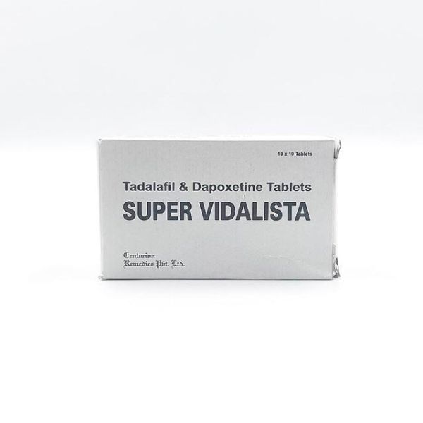 Сіаліс + Дапоксетин Super Vidalista 
