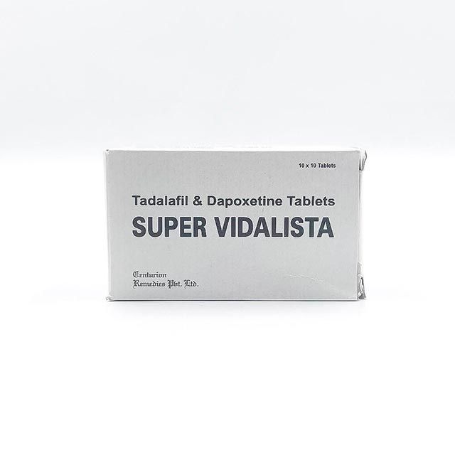 Сіаліс + Дапоксетин Super Vidalista 