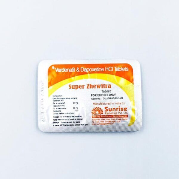 Super Zhewitra (Левітра + Дапоксетін)