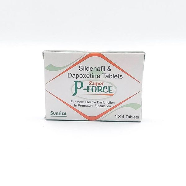 Таблетки Super P Force (силденафіл + дапоксетин)