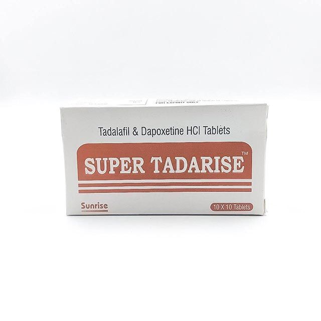 Таблетки Super Tadarise (дапоксетин + тадалафіл)