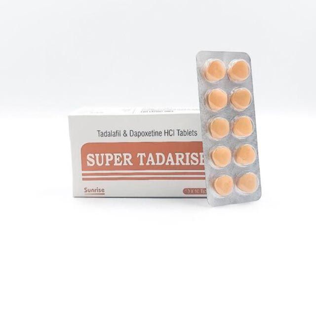 Таблетки Super Tadarise (дапоксетин + тадалафіл)