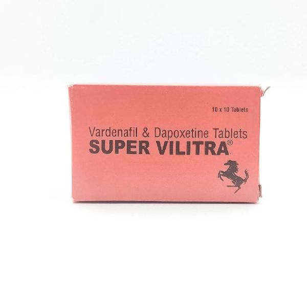Таблетки Super Vilitra (варденафіл + дапоксетін)